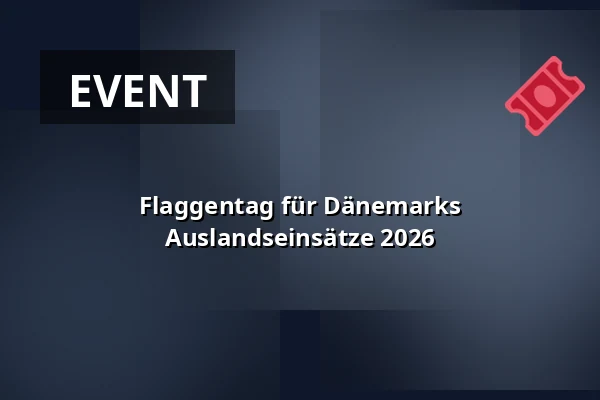 Flaggentag für Dänemarks Auslandseinsätze 2026 — Byrådssalen på Rådhuset., Taastrup