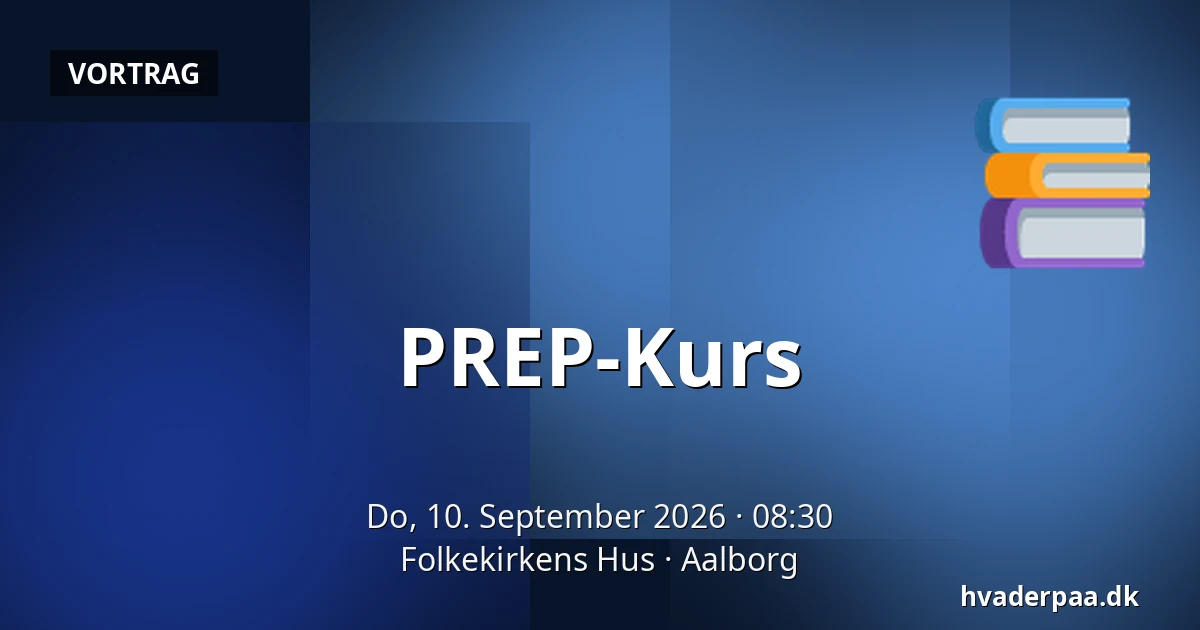 PREP-Kurs — Folkekirkens Hus, Aalborg