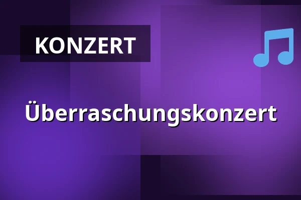 Überraschungskonzert — Musikteatret Albertlund, Albertslund