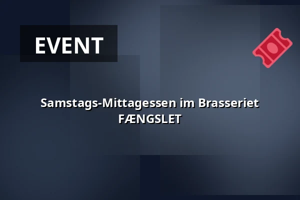 Samstags-Mittagessen im Brasseriet FÆNGSLET — Brasseriet FÆNGSLET, Horsens