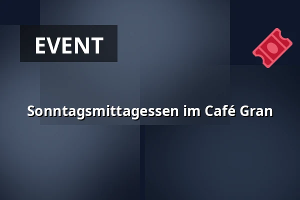 Sonntagsmittagessen im Café Gran — Café Gran, Horsens