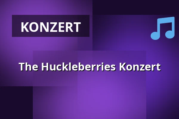 The Huckleberries Konzert — Tinghuset, Ulfborg
