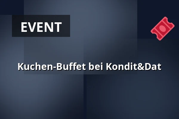 Kuchen-Buffet bei Kondit&Dat — KonditogDat, Vejstrup