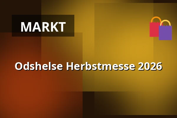 Odshelse Herbstmesse 2026 — Odshelse Efterårs Messe, Asnæs