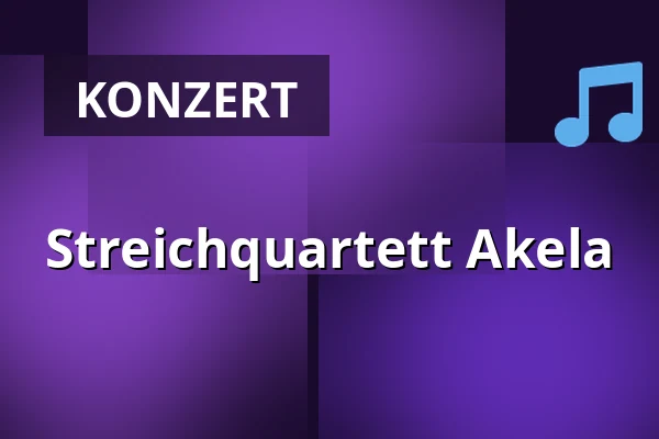 Streichquartett Akela — Saftstationen i Damme, Møn, Askeby