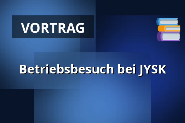 Betriebsbesuch bei JYSK — JYSK, Uldum