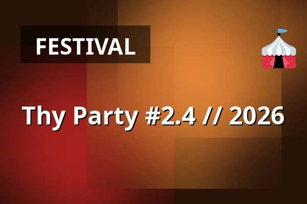 Thy Party #2.4 // 2026 — Vestervig Agger Hallen, Vestervig