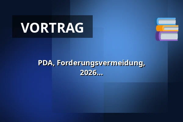 PDA, Forderungsvermeidung, Angststörungen und Autismus - November 2026 — Molis, Solrød Strand
