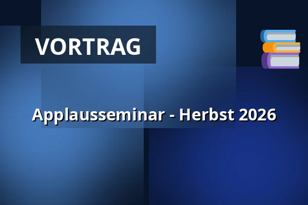Applausseminar - Herbst 2026 — Vartov, København, Kopenhagen