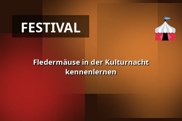 Fledermäuse in der Kulturnacht kennenlernen — Hillerød