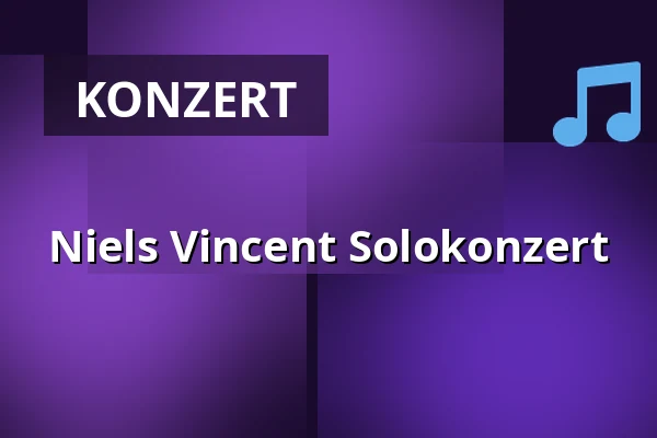 Niels Vincent Solokonzert — Pavillonen Grenaa, Grenaa