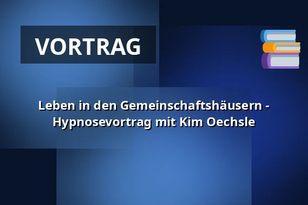 Leben in den Gemeinschaftshäusern - Hypnosevortrag mit Kim Oechsle — Pavillonen Grenaa, Grenaa