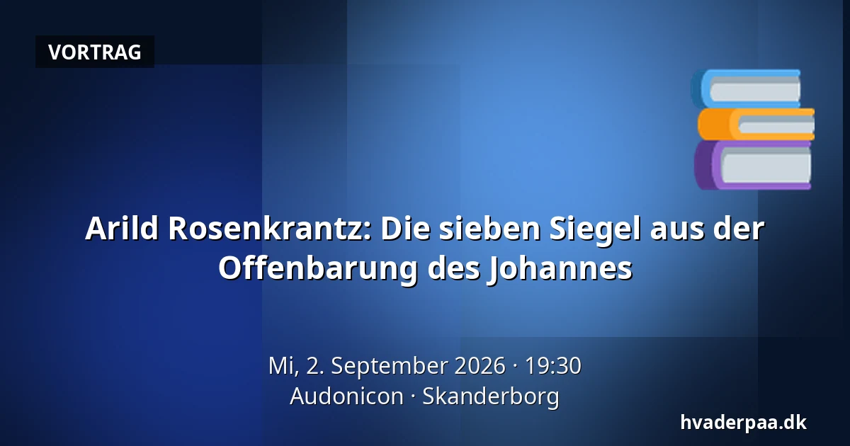 Arild Rosenkrantz: Die sieben Siegel aus der Offenbarung des Johannes — Audonicon, Skanderborg