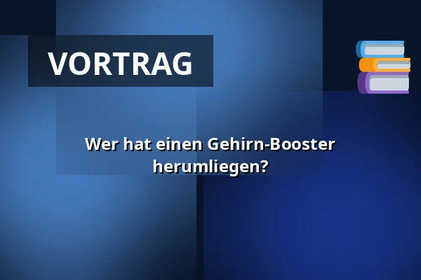 Wer hat einen Gehirn-Booster herumliegen? — Kulturhuset Rejsestalden, Jægerspris