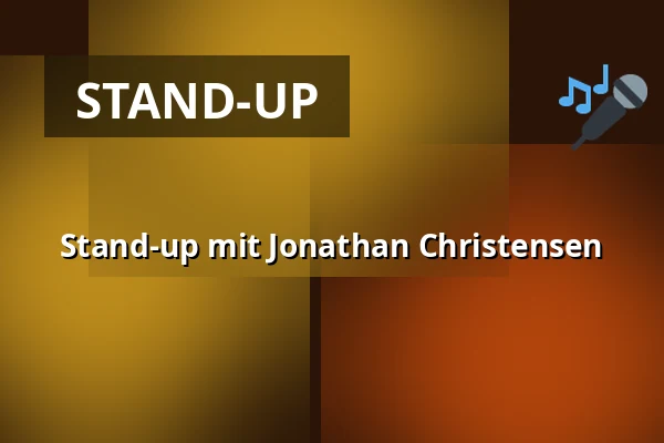 Stand-up mit Jonathan Christensen — Kulturhuset Rejsestalden, Jægerspris