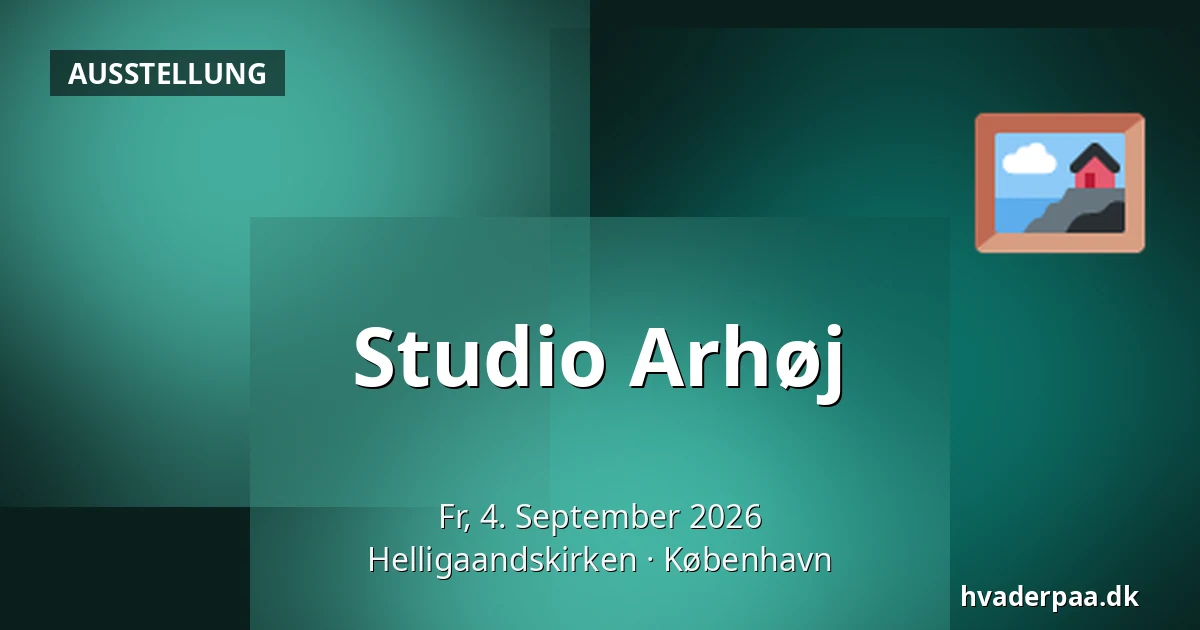 Studio Arhøj — Helligaandskirken, Kopenhagen