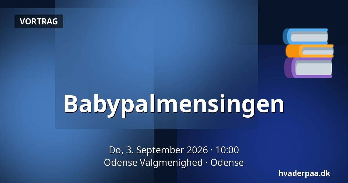 Babypalmensingen — Odense Valgmenighed, Odense