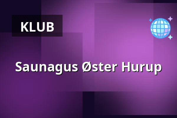 Saunagus Øster Hurup — Havnen Øster Hurup, Hadsund
