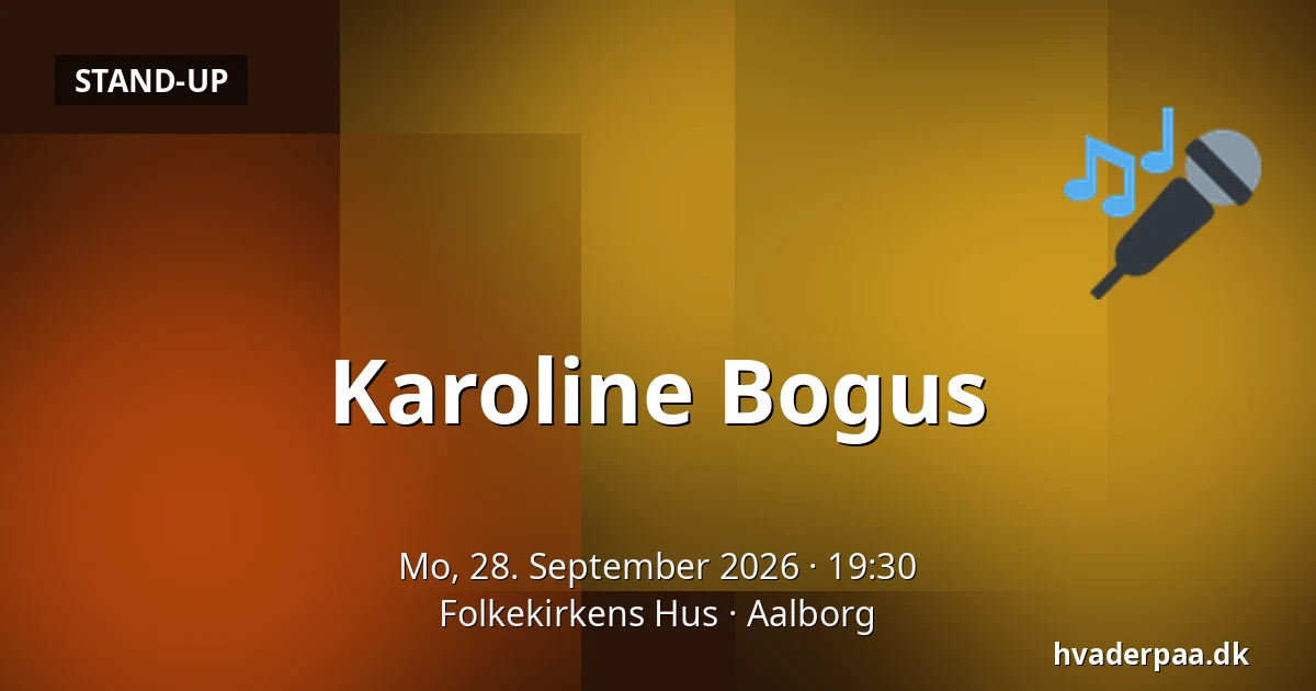Karoline Bogus — Folkekirkens Hus, Aalborg