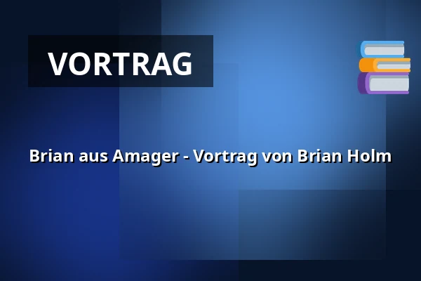 Brian aus Amager - Vortrag von Brian Holm — Folkekirkens Hus, Aalborg