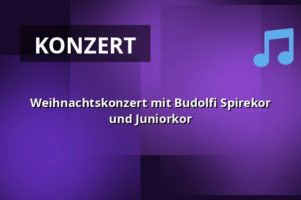 Weihnachtskonzert mit Budolfi Spirekor und Juniorkor — Folkekirkens Hus, Aalborg
