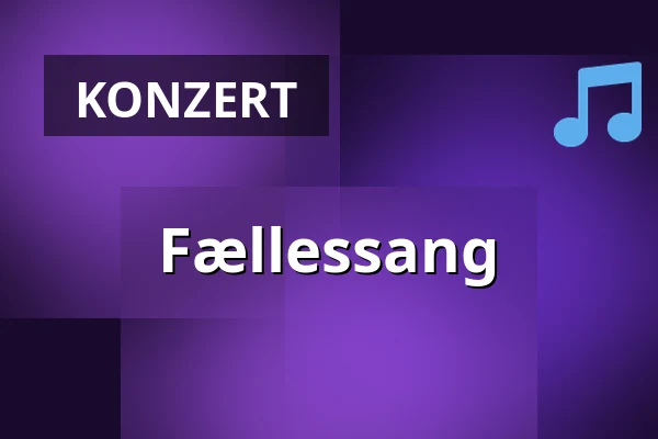 Fællessang — Musikhus ALFA, Aars
