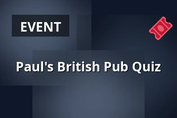 Paul's British Pub Quiz — Bluesette, Esbjerg