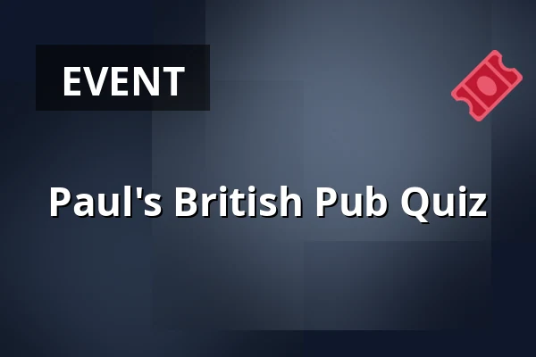 Paul's British Pub Quiz — Bluesette, Esbjerg
