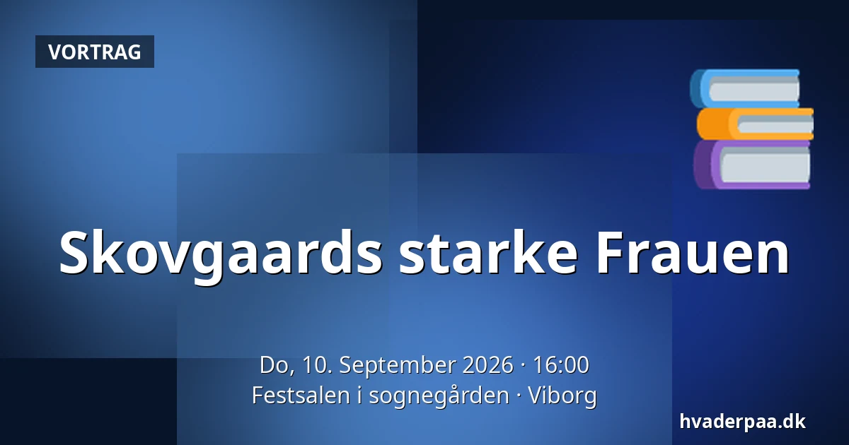 Skovgaards starke Frauen · Festsalen i sognegården, Viborg