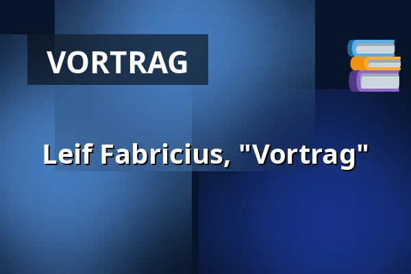 Leif Fabricius, "Vortrag" · Bluesette, Esbjerg