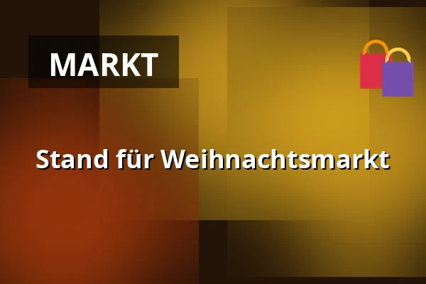 Stand für Weihnachtsmarkt · Kulturhuset Rejsestalden, Jægerspris