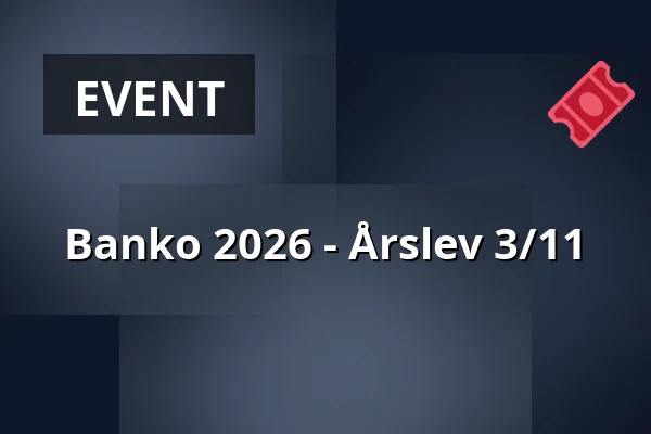 Banko 2026 - Årslev 3/11 — Netto, Brabrand