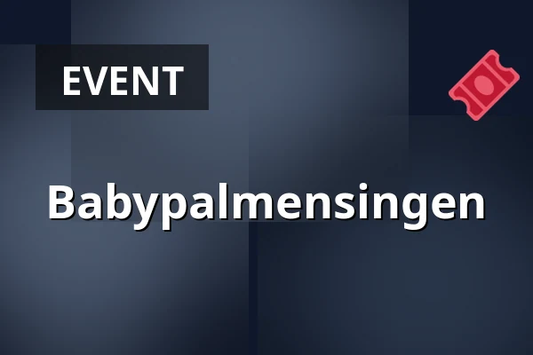 Babypalmensingen · Festsalen i sognegården, Viborg