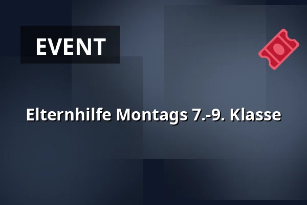 Elternhilfe Montags 7.-9. Klasse · Vamdrup Kino, Vamdrup