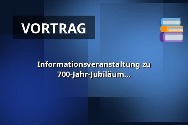 Informationsveranstaltung zu Förderprogrammen für Vejles 700-Jahr-Jubiläum · Vejles Stadsarkiv, Vejle