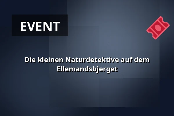 Die kleinen Naturdetektive auf dem Ellemandsbjerget · Knebel