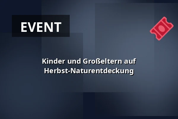 Kinder und Großeltern auf Herbst-Naturentdeckung · Sneglehuset, Vejle