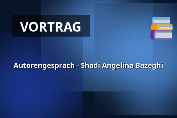 Autorengesprach - Shadi Angelina Bazeghi · LiteraturHaus, Kopenhagen