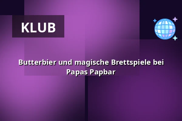Butterbier und magische Brettspiele bei Papas Papbar · Papas Papbar, Odense