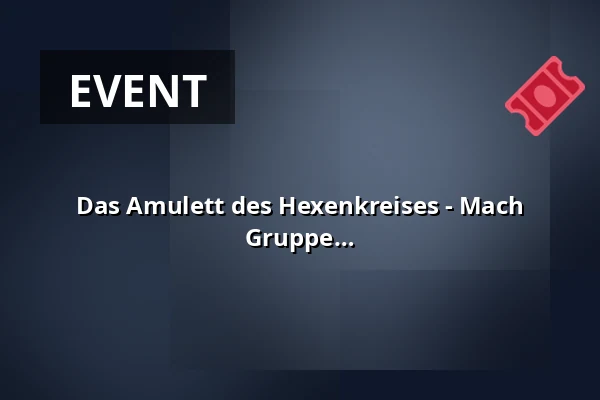 Das Amulett des Hexenkreises - Mach deinen eigenen leuchtenden Schmuck - Gruppe 2 · TID, Odense