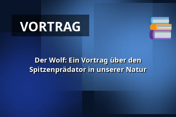 Der Wolf: Ein Vortrag über den Spitzenprädator in unserer Natur · Kolding Uddannelses Center, Kolding