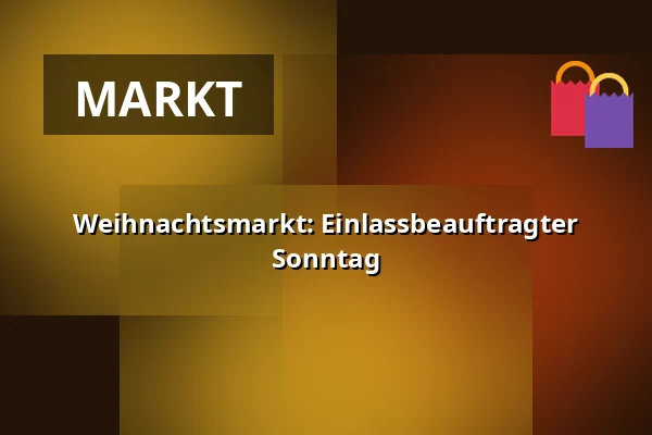 Weihnachtsmarkt: Einlassbeauftragter Sonntag · Slagteriet, Holstebro