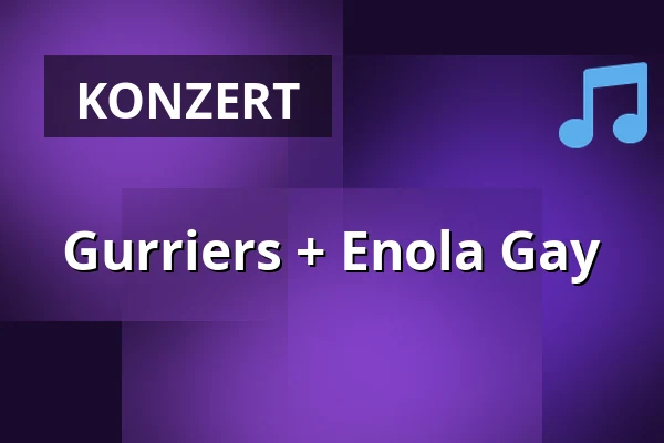 Gurriers + Enola Gay — Musik Loppen, Kopenhagen
