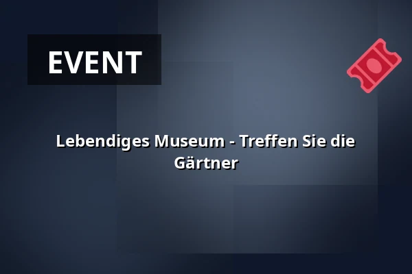Lebendiges Museum - Treffen Sie die Gärtner — Det Grønne Museum, Auning
