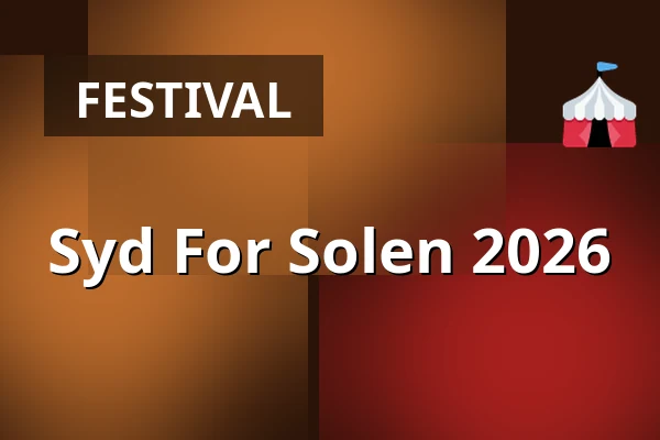 Syd For Solen 2026 — Valbyparken, Kopenhagen
