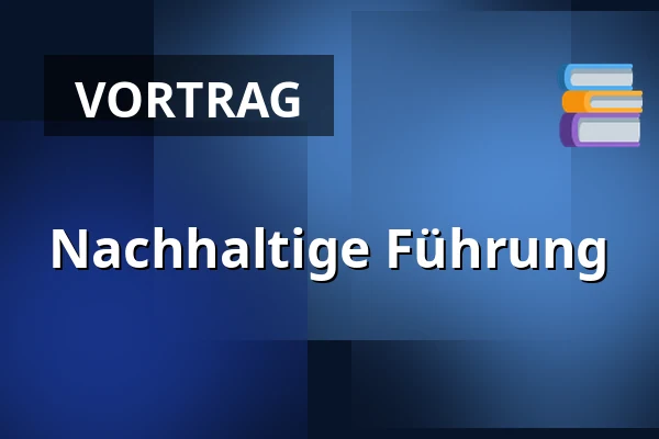 Nachhaltige Führung — Gram Slot, Gram