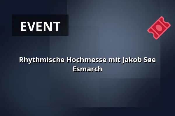 Rhythmische Hochmesse mit Jakob Søe Esmarch — Nørrelandskirken, holstebro, Holstebro