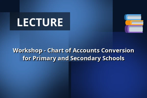 Workshop - Chart of Accounts Conversion for Primary and Secondary Schools — Scandic Odense, Odense