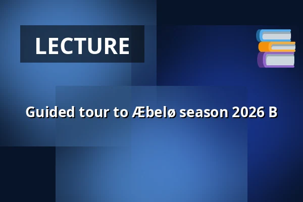 Guided tour to Æbelø season 2026 B — P-plads for enden af Lindøhoved, Bogense