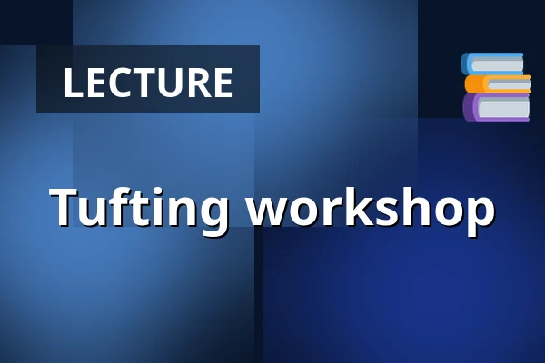 Tufting workshop — Nicolai Kulture Bygning 5, stitch studio, Kolding